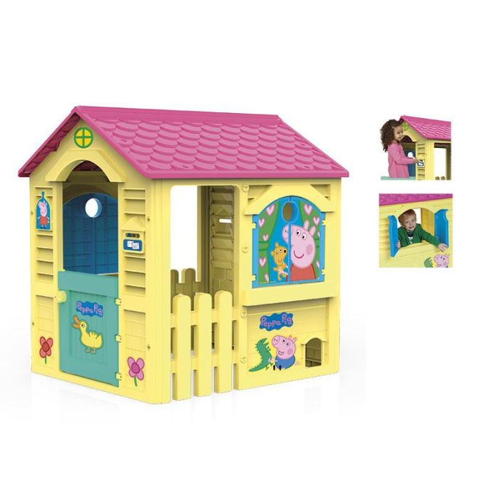 Peppa Pig 89503 Casita de Juego Infantil con Personajes de Peppa Pig, ideal para Niños y Niñas a partir de 18 Meses, fomenta el juego simbólico 0 Peppa Pig 89503 Casita de Juego Infantil con Personajes de Peppa Pig, ideal para Niños y Niñas a partir de 18 Meses, fomenta el juego simbólico 0