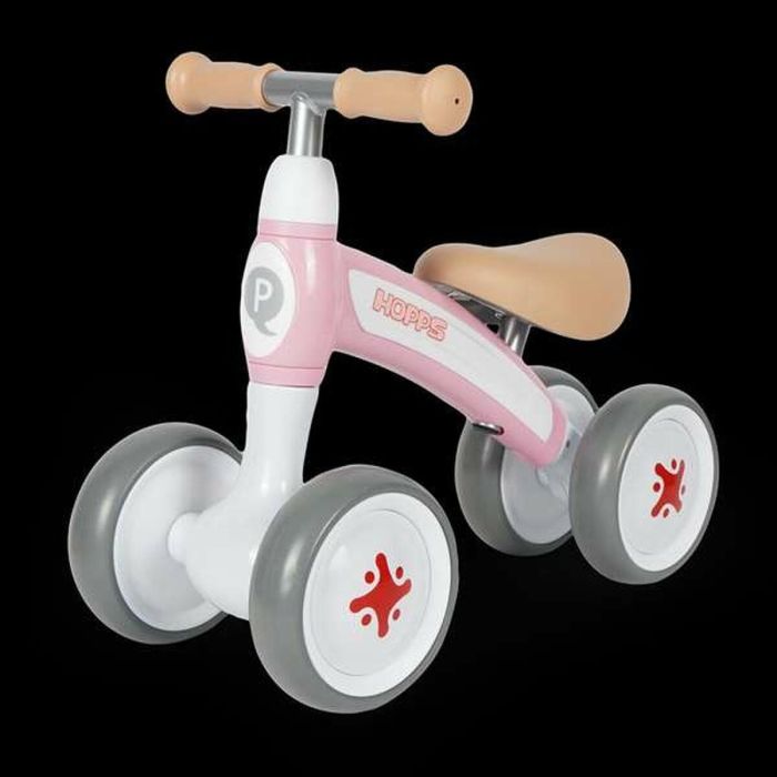 Baby Walkers Hopps Pink - Triciclo Correpasillos de Paseo Infantil para Bebés, Edad Mínima 12 Meses, Rosa 3