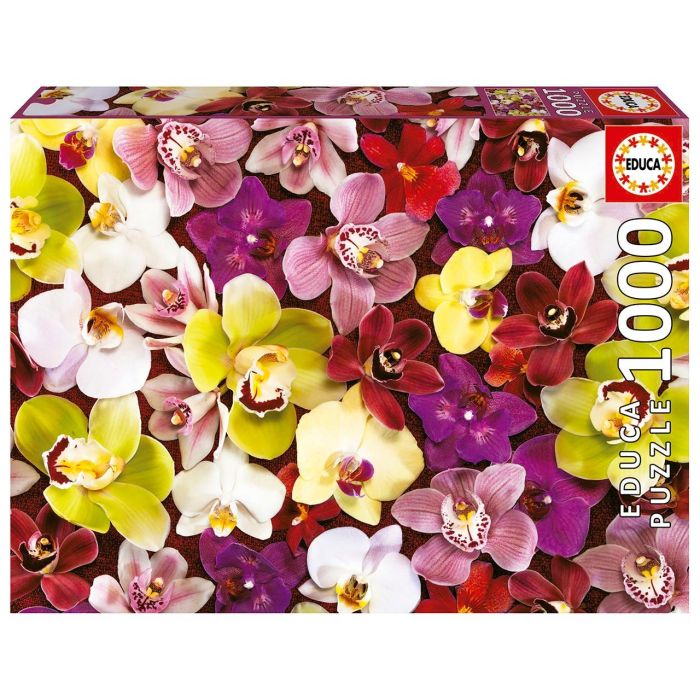 Puzzle 1000 Collage De Orquídeas 19558 Educa