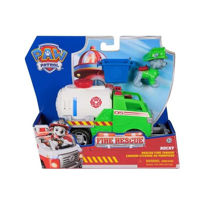 Vehiculo paw patrol fire rescue. 20,3x25,4x8,13 cm. - modelos surtidos 11