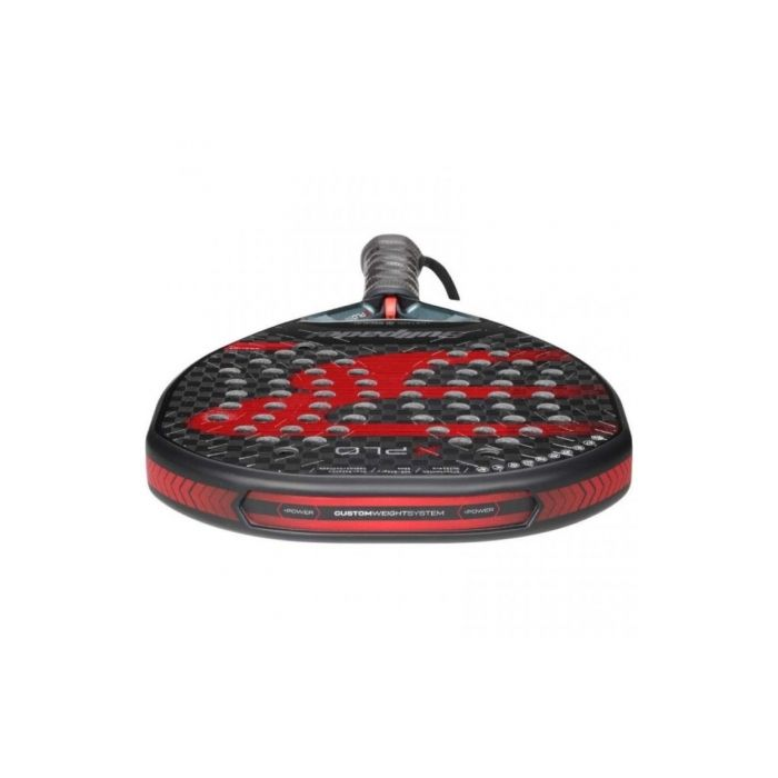 Pala de Pádel Bullpadel Di Nenno Xplo 2025/ Roja y Negra 3