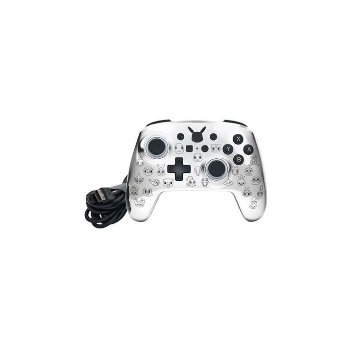 Power A 1522785-01 Mando con Cable Mejorado para Nintendo Switch - Pikachu Negro/Plata, Compatible con Switch OLED y Switch, Botones Asignables, Cable USB-C 3m 1 Power A 1522785-01 Mando con Cable Mejorado para Nintendo Switch - Pikachu Negro/Plata, Compatible con Switch OLED y Switch, Botones Asignables, Cable USB-C 3m 1
