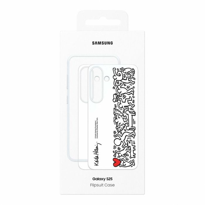 Samsung SAM1738284581709 Funda personalizable para Galaxy S25 Blanca 5