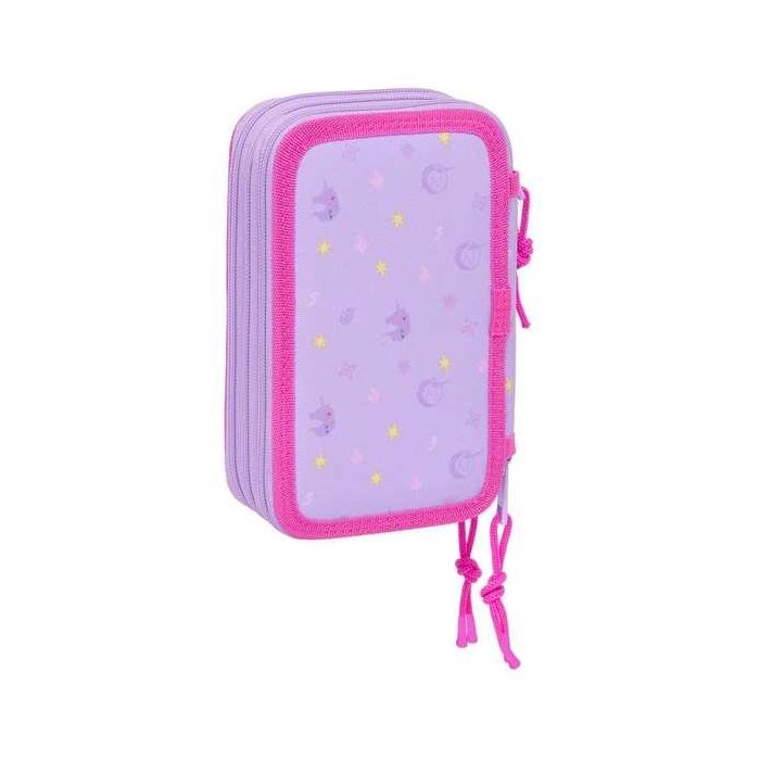 Plumier triple 37 pcs unicorn academy 12,5x19,5x5,5 cm 1 Plumier triple 37 pcs unicorn academy 12,5x19,5x5,5 cm 1