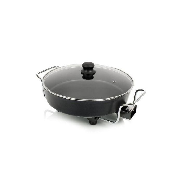 Princess 162367 Cazuela Eléctrica Multi Wonder Chef Pro 35cm 1800W 5.4L Antiadherente Termostato Regulable Fácil Limpieza