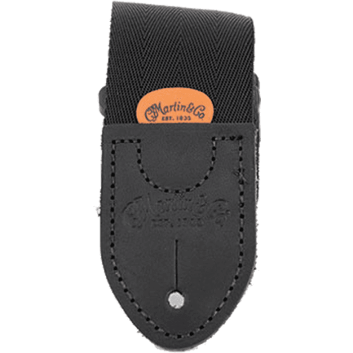 Correa Guit/Bajo Nylon Con Porta-Púas - Negro 1 Correa Guit/Bajo Nylon Con Porta-Púas - Negro 1