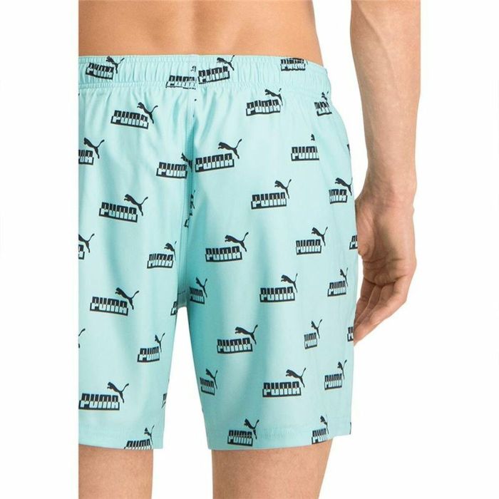 Bañador Hombre Puma Logo AOP Azul claro 1