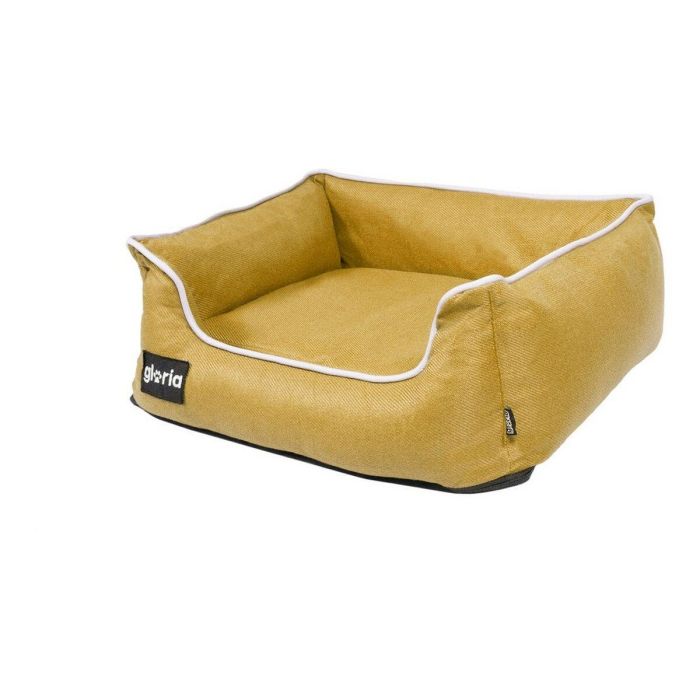 Cama para Perro Gloria Ametz Amarillo (60 x 52 cm) 5 Cama para Perro Gloria Ametz Amarillo (60 x 52 cm) 5