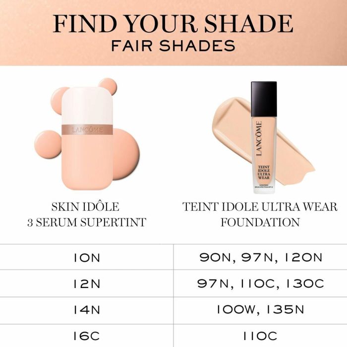 Crema Hidratante con Color Lancôme IDÔLE MAKE-UP Nº 14n 30 ml 2 Crema Hidratante con Color Lancôme IDÔLE MAKE-UP Nº 14n 30 ml 2
