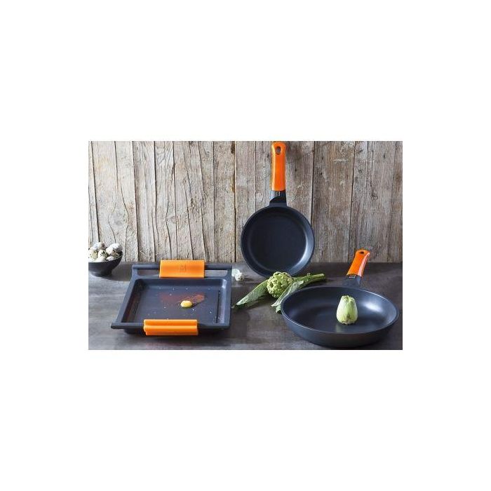 Sartén Crepera Bra Efficient Orange A282526/ Ø26cm/ Aluminio fundido/ Apta para Inducción 1