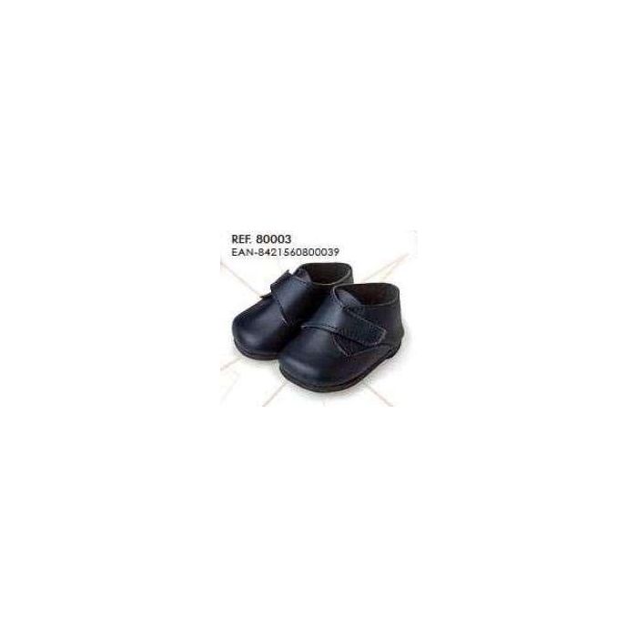 Berjuan 80003-22 Botines para muñeca azul marino, edad mínima 3 años 1