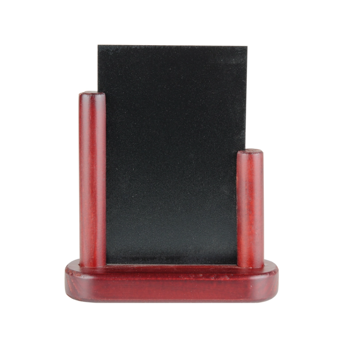 Liderpapel Pizarra Negra Doble Cara Madera 10x15cm para Rotulador Tiza 1