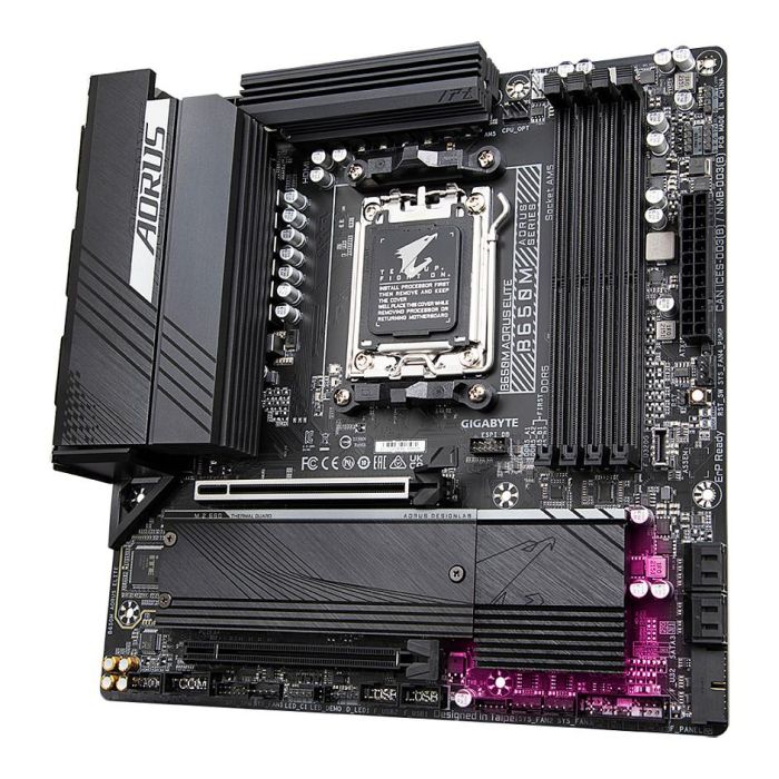Gigabyte GA-B650M-AORUS Elite (AM5) (D) Placa Base para Socket AM5 con DDR5 4