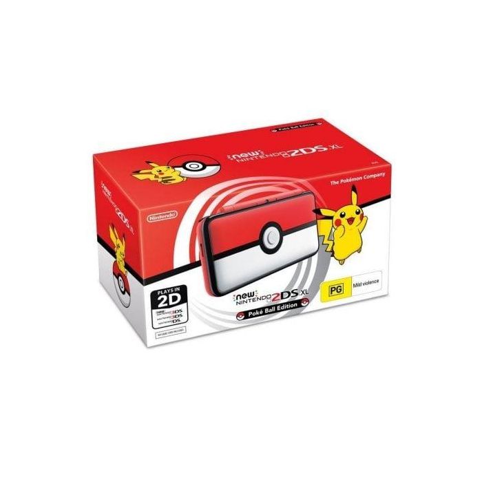 CONSOLA NINTENDO NEW 2DS XL POKÉ BALL EDITION
