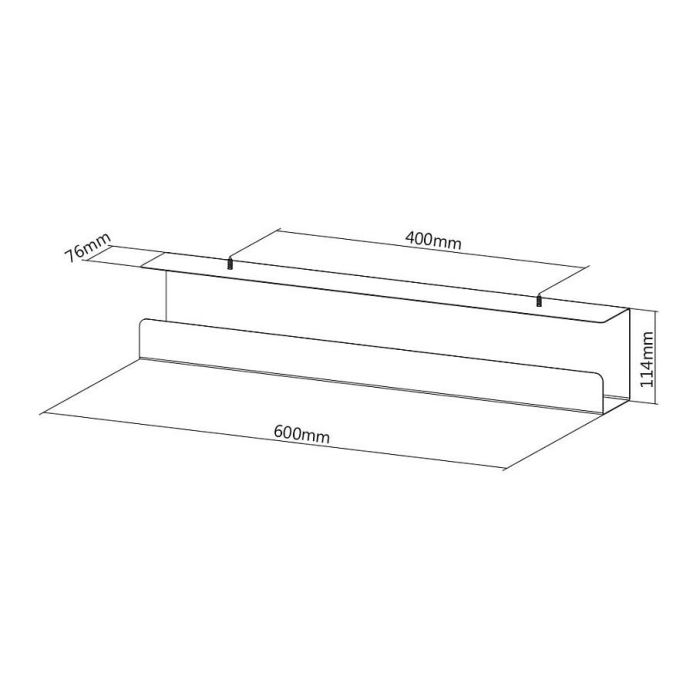 Value Cable Organizer Cable Tray Black 1 Pc(S) 1 Value Cable Organizer Cable Tray Black 1 Pc(S) 1