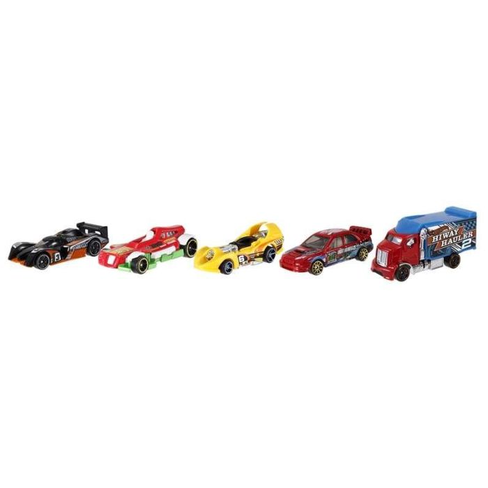Pack De 5 Vehiculos Hot Wheels 1806 Mattel 1 Pack De 5 Vehiculos Hot Wheels 1806 Mattel 1