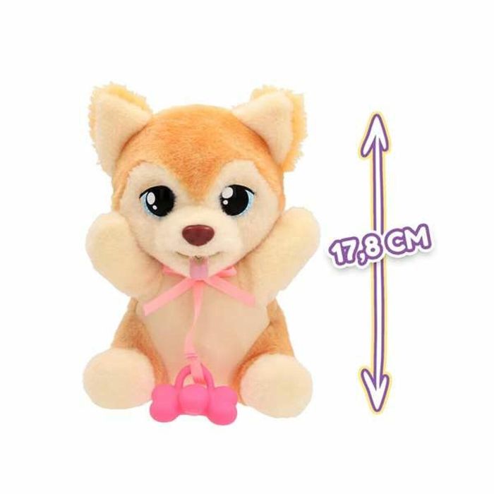 Imc Toys Peluche cachorro Yummy Baby Paws con sonido y bolsa transportable personalizada - modelos surtidos, edad 3+ años 1