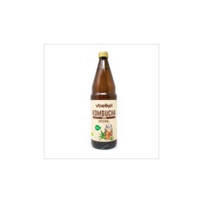 VOELKEL Kombucha Original Bio 750ml | Bebida de Té Fermentado Refrescante Ecológico