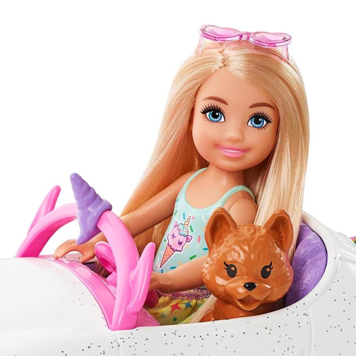 Muñeca Barbie Chelsea Con Coche Y Mascota Gxt41 Mattel 2