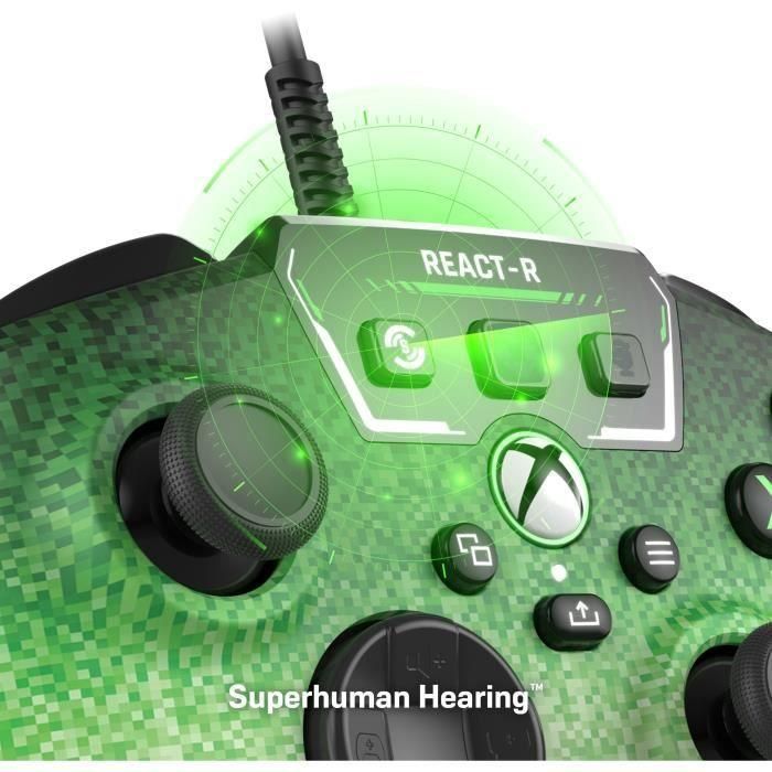 Turtle Beach 731855007400 Controlador de Juego con Cable REACT-R Pixel para Xbox y Windows 5