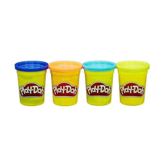 Plastilina playdoh pack 4 botes - modelos surtidos 11 Plastilina playdoh pack 4 botes - modelos surtidos 11