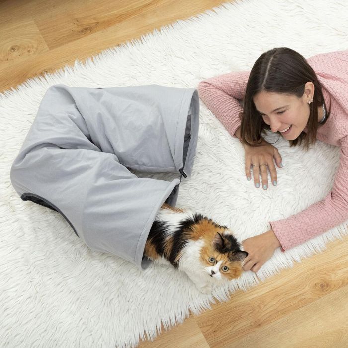 Túnel Plegable para Mascotas Funnyl InnovaGoods 12 Túnel Plegable para Mascotas Funnyl InnovaGoods 12