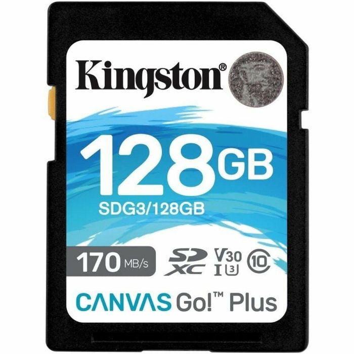 Tarjeta de Memoria SDXC Kingston Canvas Go! Plus 128 GB 0 Tarjeta de Memoria SDXC Kingston Canvas Go! Plus 128 GB 0