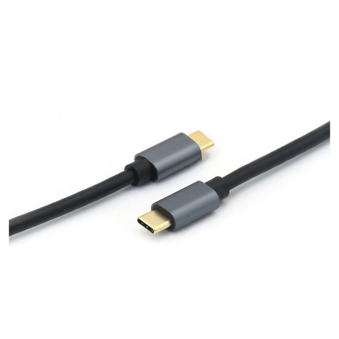 EQUIP Cable USB-C 128354 a USB-C 3.2 Gen 2, 1m, 100W PD, 4K 60Hz, Negro