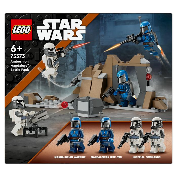 Lego Star Wars 75373 Pack Emboscada En Mandalore, Juguete Construible Para Niños +6 Años Con Minifiguras 2