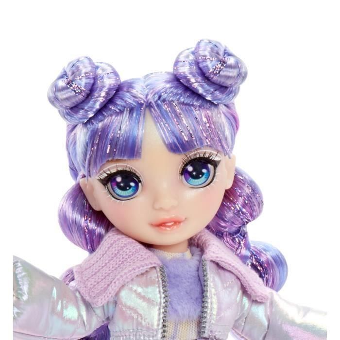 Muñeca rainbow high winter wonderland morada 22 cm. listas para la nieve! incluye un kit para hacer tu propio muñeco de nieve. 2 Muñeca rainbow high winter wonderland morada 22 cm. listas para la nieve! incluye un kit para hacer tu propio muñeco de nieve. 2
