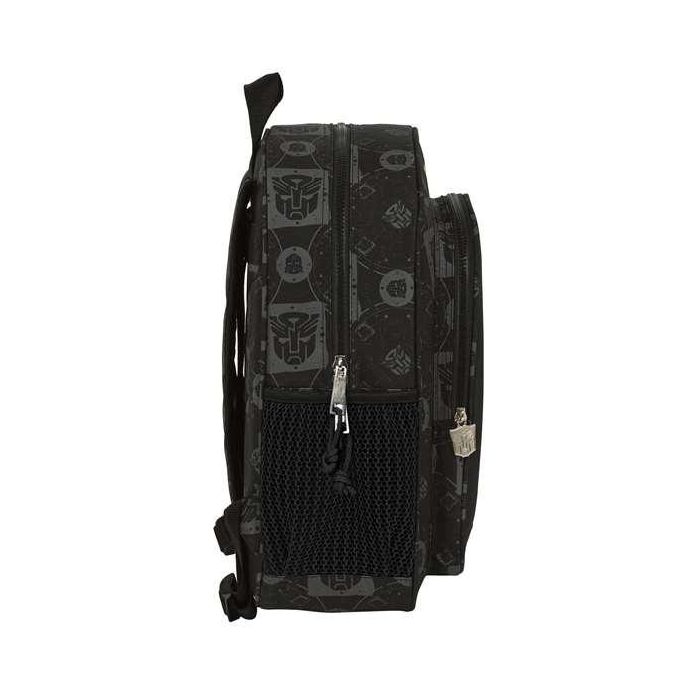 Mochila Escolar Transformers 32 x 38 x 12 cm Negro 2 Mochila Escolar Transformers 32 x 38 x 12 cm Negro 2