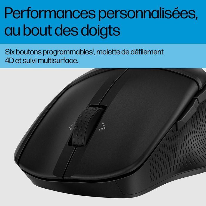 HP 685 Comfort Dual-Mode Mouse con Botones Programables, Rueda 4D y Conectividad Múltiple 6
