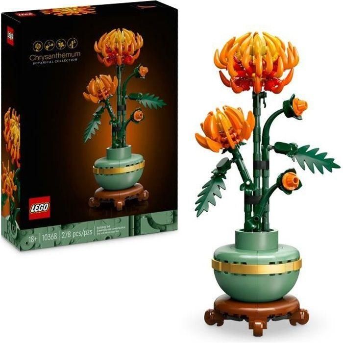 LEGO Icons 10368 El Crisantemo - Set de decoración floral para construir para adultos LEGO Icons 10368 El Crisantemo - Set de decoración floral para construir para adultos