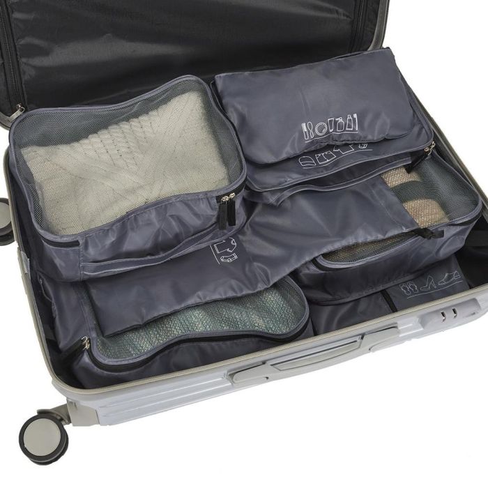 Jet Lag Juego 7 Bolsa Organizador Maleta 4