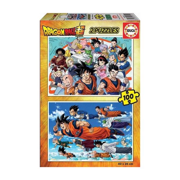 Puzzle 2x100 piezas dragon ball 6