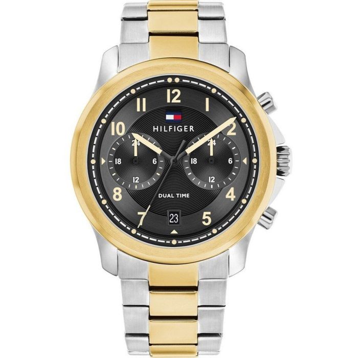 Reloj Hombre Tommy Hilfiger 1710627 Plateado Dorado (Ø 43 mm) Reloj Hombre Tommy Hilfiger 1710627 Plateado Dorado (Ø 43 mm)