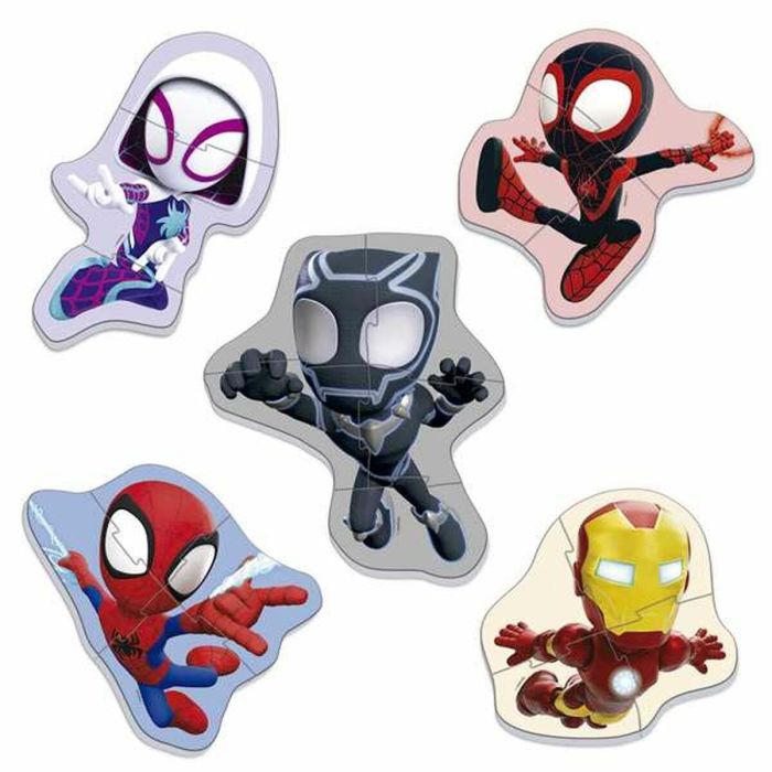 Mi primer puzzles spidey & his amazing friends 3 Mi primer puzzles spidey & his amazing friends 3