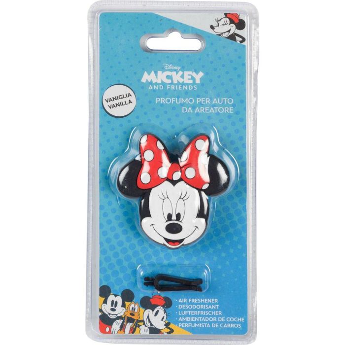 Disney CZ11011 Ambientador Coche Minnie Mouse 3D Vainilla Larga Duración 3 Disney CZ11011 Ambientador Coche Minnie Mouse 3D Vainilla Larga Duración 3