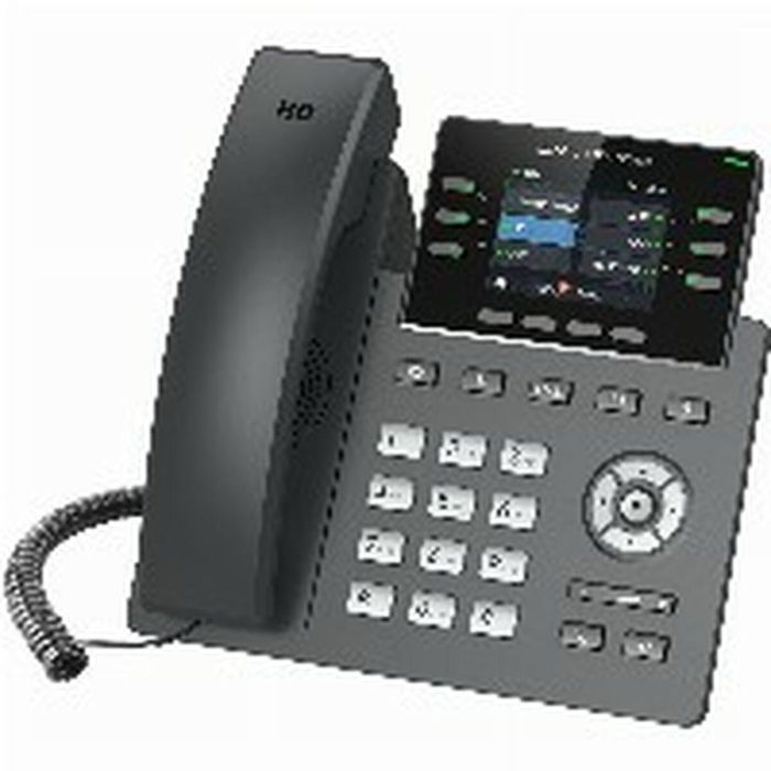 Grandstream Teléfono IP GRP-2613 para Empresas, 4 Líneas, Pantalla TFT de 2.4", Negro 3