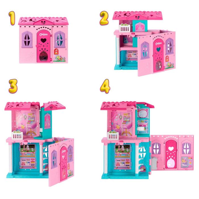 Casa De Chelsea Barbie Jfw49 Mattel 3 Casa De Chelsea Barbie Jfw49 Mattel 3