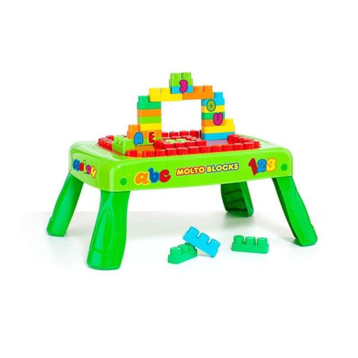 Mesa construccion plegable con 20 bloques 10 Mesa construccion plegable con 20 bloques 10