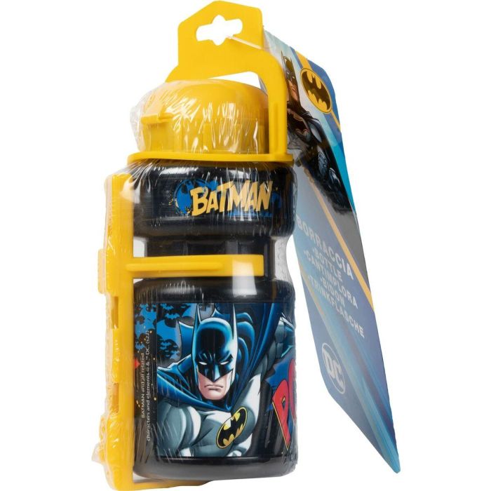 Botellín Infantil para Bicicleta Batman CZ10969 Amarillo/Negro 350 ml Amarillo 1