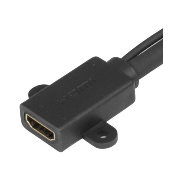 Vivolink Cable HDMI Pro 3m M/F con Alimentación USB, Soporta 4K@60Hz, HDCP 2.2, ARC, CEC, Carcasa Metal, Ultra Flexible 3