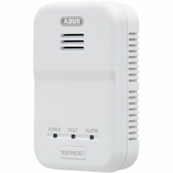 Abus GWM100ME Detector de Humo Conectable hasta 10 dispositivos, Alarma 85 dB, Batería de Litio 10 Años
