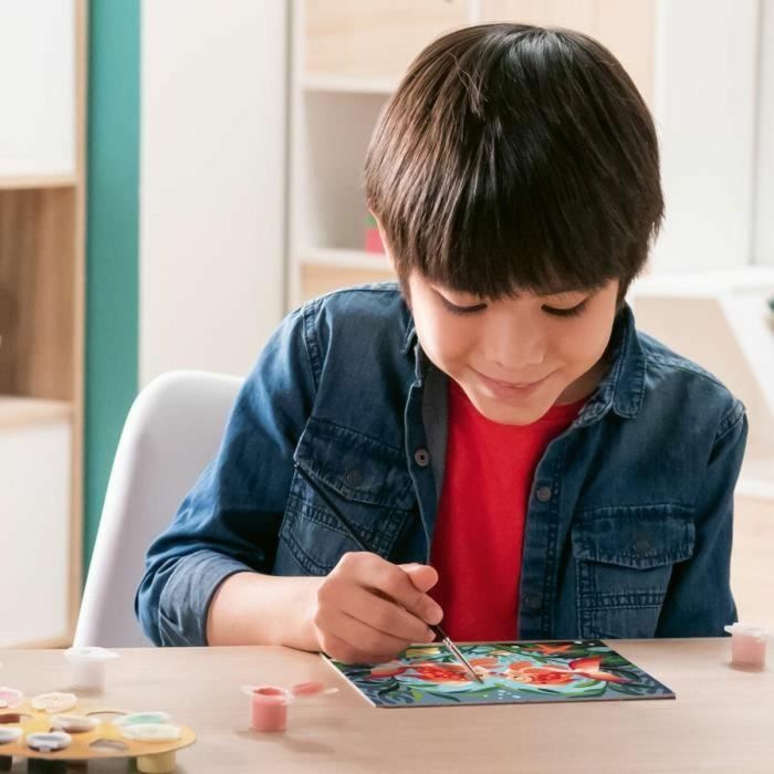 Ravensburger 25853 Kit de pintura por números CreArt Kids para niños: Diseño 'Besos de pez' de 31 x 21 cm 5