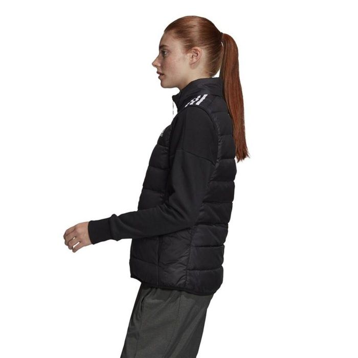 Chaqueta Deportiva para Mujer Adidas Ess Down Blanco Negro Chaleco XS 6