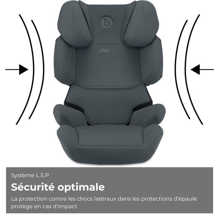 CYBEX CYB4063846375332 Silla elevadora para coche Solution X i-Fix Gris Cobblestone 2