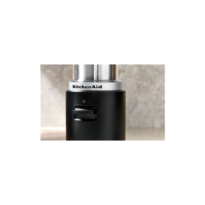 Kitchenaid Molinillo de Café Inalámbrico 12V, Capacidad 113g, Color Negro Mate 1 Kitchenaid Molinillo de Café Inalámbrico 12V, Capacidad 113g, Color Negro Mate 1