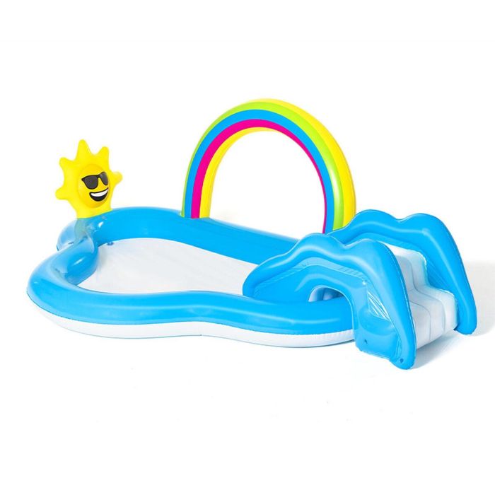 Bestway Piscina Hinchable Parque de Juegos Arcoiris 257x145x91 cm +2 Años Jardin 53092 0 Bestway Piscina Hinchable Parque de Juegos Arcoiris 257x145x91 cm +2 Años Jardin 53092 0