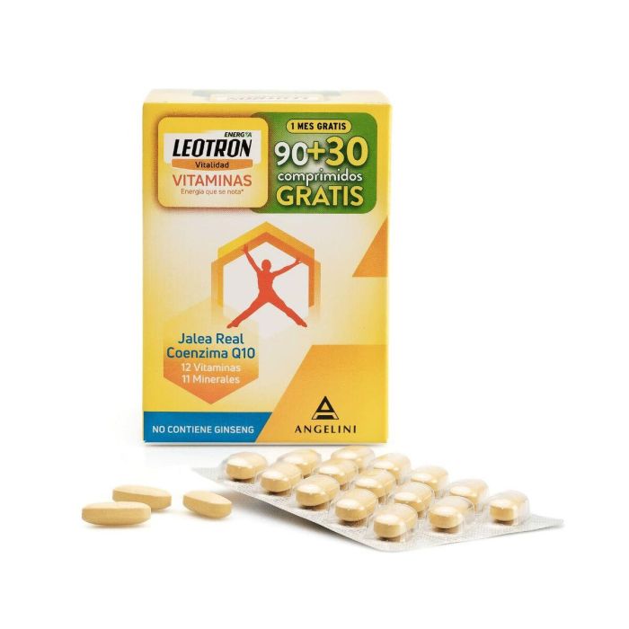 Leotron Vitaminas 90 C + 30 C Gratis 1 Leotron Vitaminas 90 C + 30 C Gratis 1